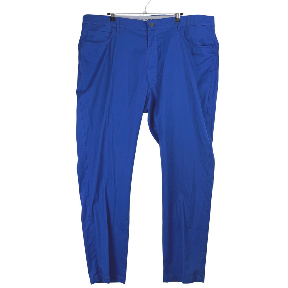 Greg Norman Attack Life Performance Stretch Slim Fit Pants Royal Blue 40W 32L‎